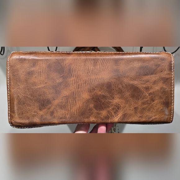 Pure Dixie Dundee Ambition Carry/Conceal Croc Embossed Leather Satchel - Picture 10 of 10